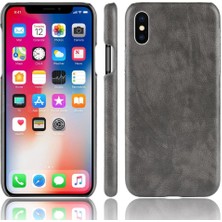 YH Mall IPhone x Için Retro Durumda/xs Anti Scratch Retro Lychee Desen Koruyucu (Yurt Dışından)