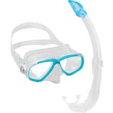 Cressi Perla Maske Mexico Şnorkel Seti Clear-Aquamarıne
