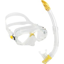 Cressi Marea Maske Gamma Şnorkel Seti Clear-Yellow
