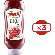 Tamek Ketçap 600 gr Tatlı x 3 Adet