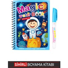 Vox Art Magic Water Book - Sihirli Boyama Kitabı / Astronot