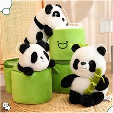 Shipshape 25 cm Dev Panda Peluş Oyuncak Bambu Filizlerini Saklıyor (Yurt Dışından)