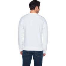 Leon One Erkek Basic Regular Fit 3 Iplik Şardonsuz Çelik Interlok Sweatshirt