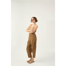 Ravenraw File Cepli Keten Pantolon