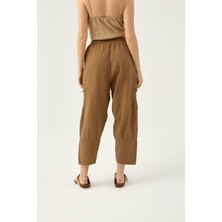 Ravenraw File Cepli Keten Pantolon