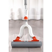 Yui Varivas TB38 Kelebek Sıkma Mekanizmalı 38 cm Xl Sünger Paspas Fayans Parke Sihirli Mop