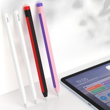 Forestl Digital Apple Pencil 2. Nesil Stylus Pen Silikon Kılıf Çift Renkli Koruyucu Kapak + Için (Yurt Dışından)