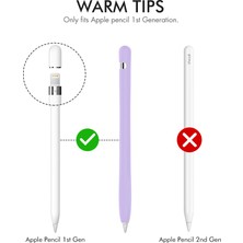 Forestl Digital Ahastyle PT93 Apple Pencil 1. Nesil Için Silikon Kılıf , Stylus Kalem Kılıf ı Skin-Touch Kapasitif Kalem Kapağı (Yurt Dışından)