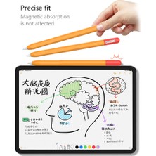 Forestl Digital Apple Pencil Pro Için Silikon Kılıf Renk Ekleme Stylus Kalem Koruyucu Cilt Kapağı + (Yurt Dışından)