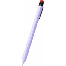 Forestl Digital Apple Pencil 2. Nesil Için Stylus Kalem Kılıf ı Silikon Anti-Toz Klips Tamlı Kapak (Yurt Dışından)