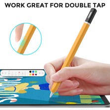 Forestl Digital Ahastyle PT-JY16 Apple Pencil Için 2. Nesil Silikon Kılıf Stylus Kalem Kaymaz Kapak (Yurt Dışından)