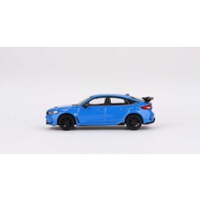 Bigstoy Mini Gt 1/64 Honda Civic Type R Boost Blue Pearl 2023 MGT00637