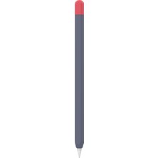 Forestl Digital Apple Pencil 2. Nesil Için Silikon Kılıf , Kontrast Renkli Stylus Pen Yumuşak Koruyucu Kapak (Yurt Dışından)