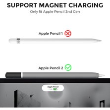 Forestl Digital Ahastyle PT-JY16 Apple Pencil 2. Nesil Silikon Kılıf Stylus Kalem Kaymaz Kapak (Yurt Dışından)