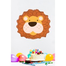 Pekshop Aslan Kafası Folyo Balon Aslan Balon 50CM