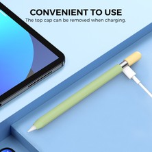 Forestl Digital Ahastyle PT65-3 Apple Pencil Için (Usb-C) Renk Ekleme Silikon Koruma Kılıf ı-+ (Yurt Dışından)