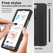 Cool-M Samsung Galaxy Z Fold6 5g Deri Arka Kapak / Stylus Kalem (Yurt Dışından)