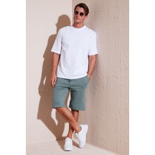 Buratti Belden Bağlamalı Pamuklu Cepli Regular Fit Short Erkek Short 5908041