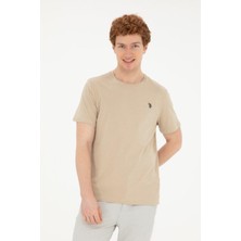 U.S. Polo Assn.Pamuklu Regular Fit Bisiklet Yaka T-Shirt Erkek G081GL0111795511