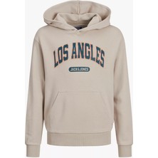 Jack & Jones Essentials Jjebradley Kapüşonlu Regular Fit Sweat Erkek Sweat 12270060