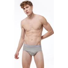 Malabadi Erkek 2 Li Paket Gri Macro Modal Slip Külot 052