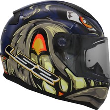 Ls2 Rapıd 2 Spox Mavi-Gri Kask