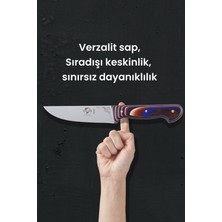 Cavit Inox Et Bıçağı Verzalit Kabze El Yapımı