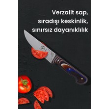 Cavit Inox Et Bıçağı Verzalit Kabze El Yapımı