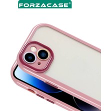 Forzacase Samsung Galaxy A34 Uyumlu Colorful Serisi Kamera Korumalı Yarı Esnek Plastik Tpu Kılıf