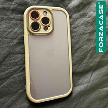 Forzacase iPhone 14 Pro Max Uyumlu Colorful Serisi Kamera Korumalı Yarı Esnek Plastik Tpu Kılıf