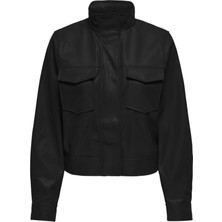 Only Onlamber Faux Leather Jacket cc Otw SİYAH15322014