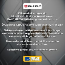 Kale Kilit Çelik Pimli Sistem Silindir 164 Snc 83 mm Sarı 3 Anahtarlı 164SNC00011