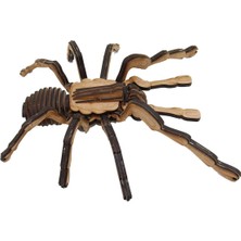 Mavi Doku Tarantula 3D Ahşap Puzzle Maketi