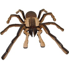 Mavi Doku Tarantula 3D Ahşap Puzzle Maketi