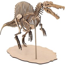 Mavi Doku Dinozor Serisi Spinosaurus 3D Ahşap Puzzle Maketi