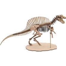 Mavi Doku Dinozor Serisi Spinosaurus 3D Ahşap Puzzle Maketi