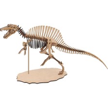 Mavi Doku Dinozor Serisi Spinosaurus 3D Ahşap Puzzle Maketi