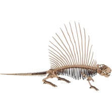 Mavi Doku Dinozor Serisi, Dimetrodon, 3D Ahşap Puzzle Maketi