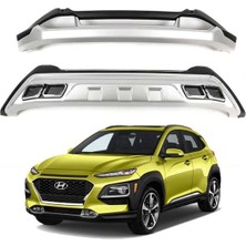 Kml34tuning55 Hyundai Kona 2018-2022  Ön Arka Tampon Koruma Difüzör Ithal