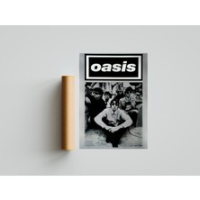 512 Art Design Oasis Müzik Afiş Duvar Poster 30 x 42 Çerçevesiz