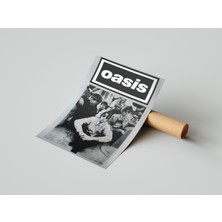 512 Art Design Oasis Müzik Afiş Duvar Poster 30 x 42 Çerçevesiz