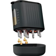 Quick Stoq 2'si 1 Arada Saç Yağı Aplikatörü ve Kafa Derisi Masaj Fırçası Elektrikli, Saçlar Için Aplikatör