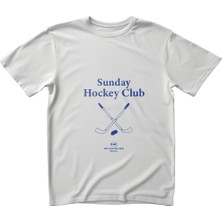 Helios Haute Sunday Hockey Club Tasarım Relaxed Fit Erkek Tişört