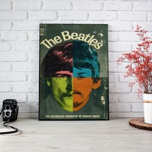 512 Art Design The Beatles Tasarım Retro Duvar Müzik Poster 30 x 42 Çerçevesiz