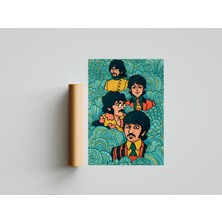 512 Art Design The Beatles Tasarım Müzik Afiş Poster 30 x 42 Çerçevesiz