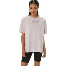 Asics Asics Logo Tee Kadın Orange Kısa Kollu Tshirt 2032C843-700