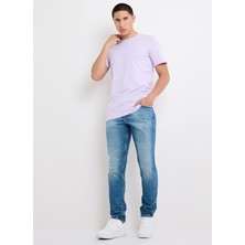 Calvin Klein Jeans Düşük Bel Slim Fit Erkek Denim Pantolon J30J3257341BJ Slım