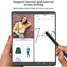 Seashell Digital Gkk Samsung Galaxy Z Fold5 5g Kapasitif Çizim Yazma Kalem Dokunmatik Ekran Stylus Kalem (Yurt Dışından)