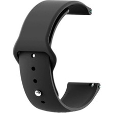 Fibaks Samsung Galaxy Watch Fe Uyumlu Klasik Silikon Renkli Yumuşak Kordon Kayış Bileklik