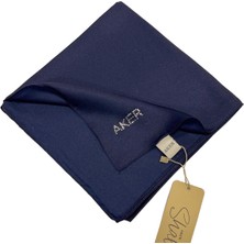 Aker Kristal Eşarp - Lacivert 925